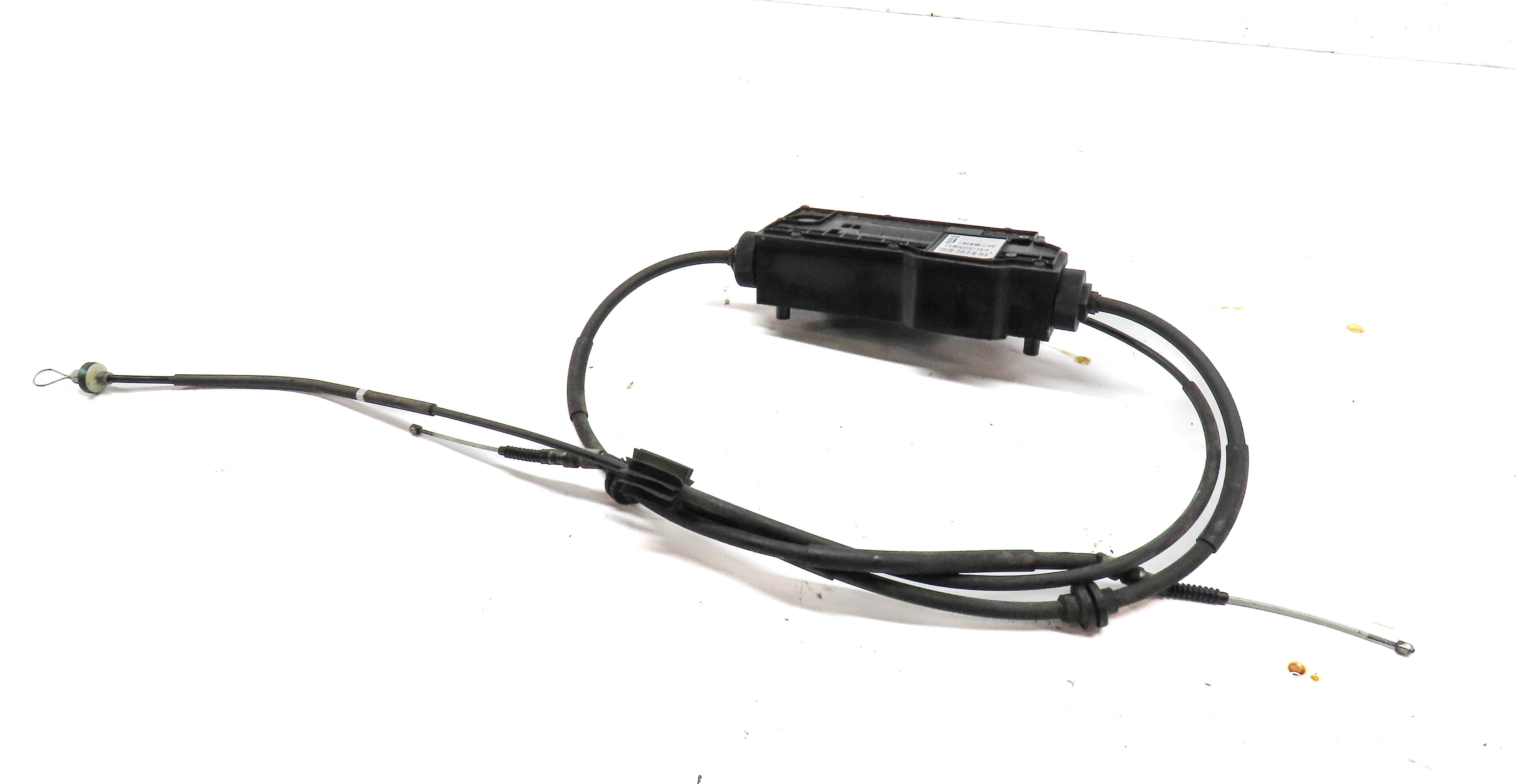 2012 BMW X5 (E70) EMERGENCY HILL PARKING E-BRAKE ACTUATOR w/ CABLES — exact item pictured